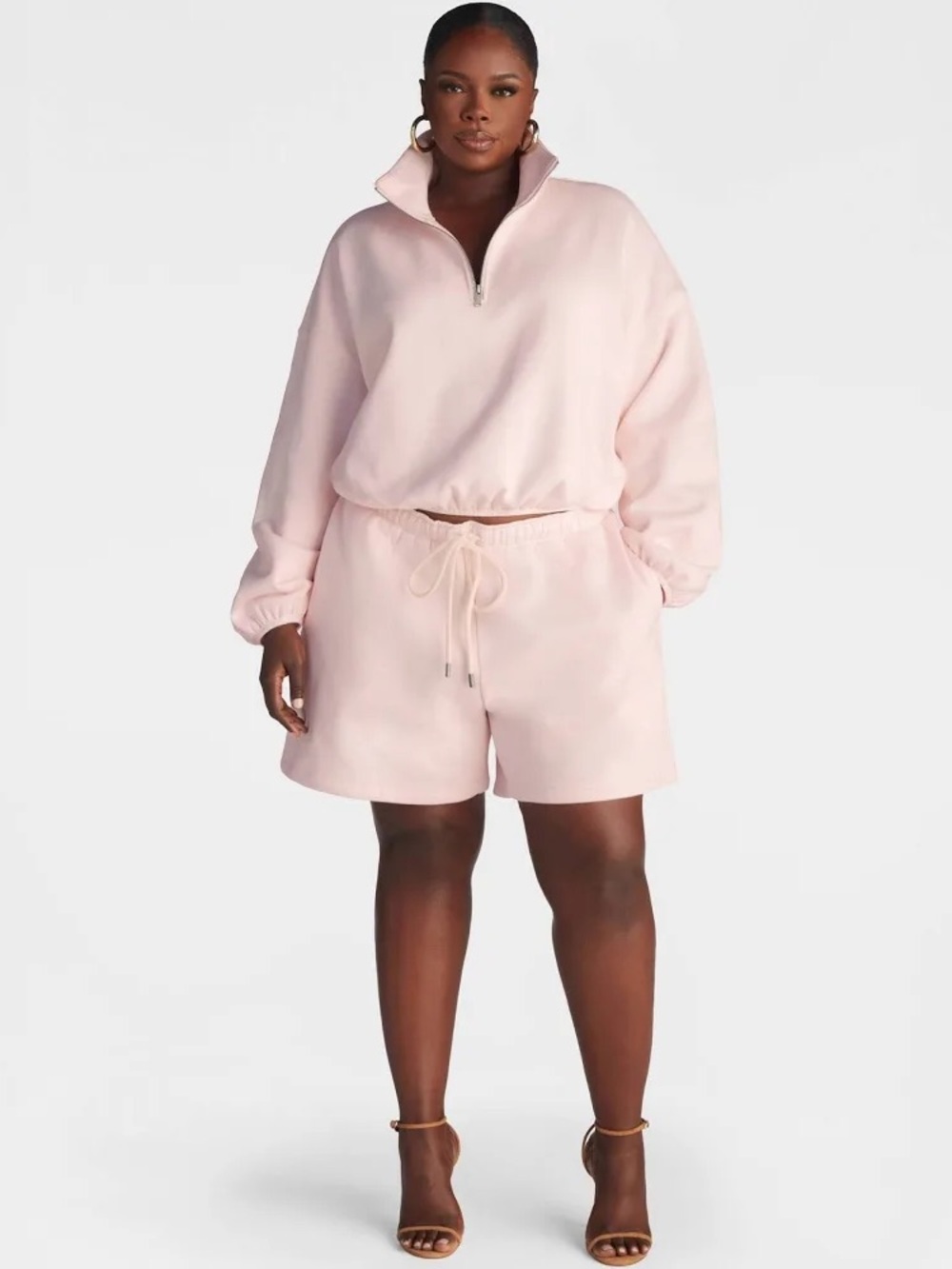 KBB Women’s Pink Drawstring Shorts